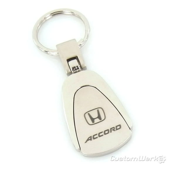 Honda Accord Tear Trop Keychain (Chrome)