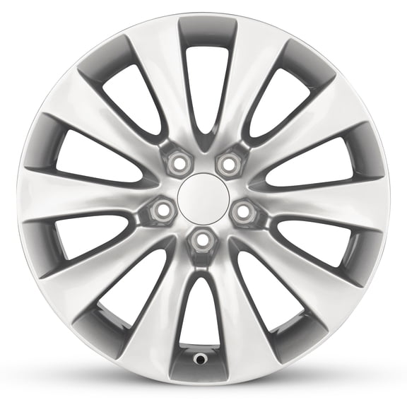 For 2011-2015 Lincoln MKX 18 Inch Painted Silver Rim - OE Direct Replacement - Road Ready Car Wheel