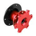 thumbnail image 4 of Kit de adaptador de liberación rápida para buje de volante de coche con tornillos (rojo), 4 of 9