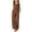 Brown, variant on FAVIPT Kids 2 Piece Outfits Girls Summer Sleeveless Crewneck Linen Tank Tops Straight Wide Leg Pants Casual Solid Loose Sets Beige,5 Years