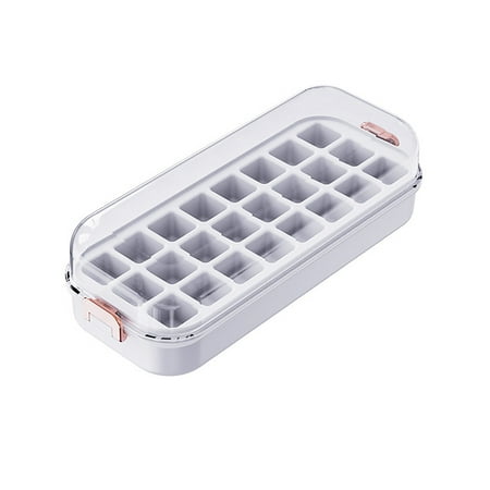 

Rubber Tool Tray Freezer Ice Cube Tray With Lid And Storage Box Easy Release 24Pieces Single Layer Silicone Ice Cube Tray With Splash Release Lid Container Scoop Square Silicone Ice Buffet Ice Tray