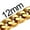 Gold, variant on Suplight Mens Gift Hip Hop Necklace 3mm Miami Unisex Curb Cuban Link Chain, 316L Stainless Steel