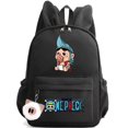thumbnail image 1 of Anime One Piece Backpack Knapsack Kids Boy Girl Printed School Bag Teenager Student Cartoon Bookbag Outdoor Rucksack, 1 of 5