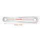 thumbnail image 5 of Yuarrent Reemplazo del brazo de la manivela de una sola cadena izquierda de aleación de aluminio para bicicleta de 170 mm (agujero cuadrado plateado) Ciclismo Yuarrent OD004386-00, 5 of 6