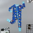 thumbnail image 4 of Vividxx Baby Boys Bodysuits O-Neck Soft Thin Truck Print Sleepwear Romper Comfortable Breathable Onesie For Toddler Daily Party Breathable Dailywear, 4 of 9