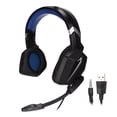 thumbnail image 3 of Auricular para PC, auriculares para juegos, auriculares estéreo con luz RGB, auriculares para juegos, multifuncionales, 3 of 9