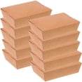 thumbnail image 3 of 20Pcs Pizza Boxes Square Flipped Paper Pizza Box Pizza Take Out Containers (2000ml), 3 of 8