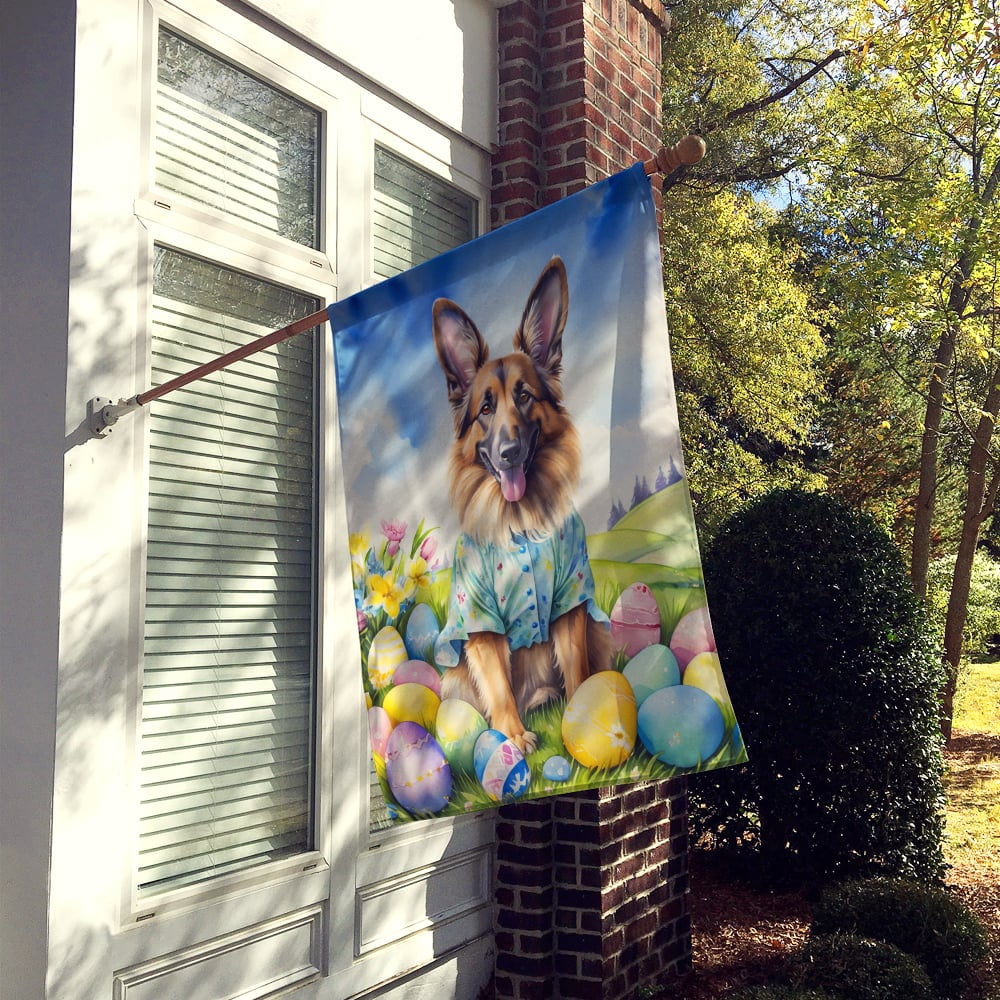 Belgian Tervuren Easter Egg Hunt House Flag 28 in x 40 in