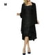 thumbnail image 2 of Sonducket Vestido de lentejuelas Cárdigan de piezas Faldas largas de encaje Piel atractiva Cierre Hermoso conjunto Elasticidad Ropa de citas Vestidos Negro/M, 2 of 6