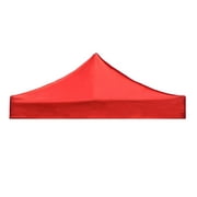 Replacement Gazebo Top Cover Instant Outdoor Camping Canopy Tent Red 1.9x1.9m