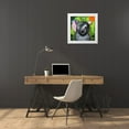 thumbnail image 3 of The Secret Hermit 26x26 White Modern Wood Framed Museum Art Print Titled - A Curious Companion, 3 of 4