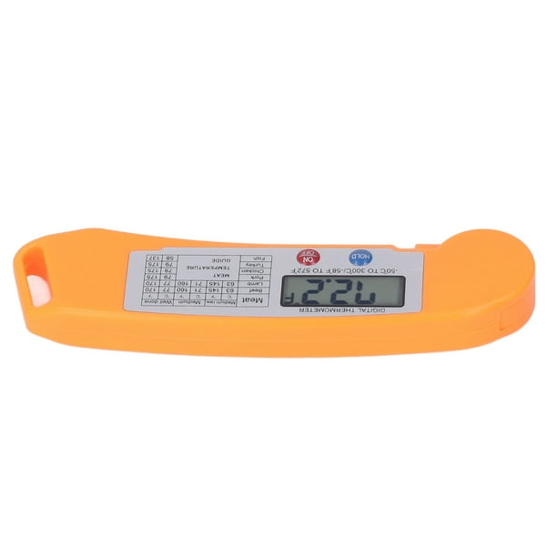 Food Thermometer, Waterproof Easy To Use Smart Thermometer For Meat For Kitchen
