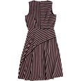 thumbnail image 2 of Vestido ajustado y acampanado bar III para mujer rosa XX-Small, 2 of 2