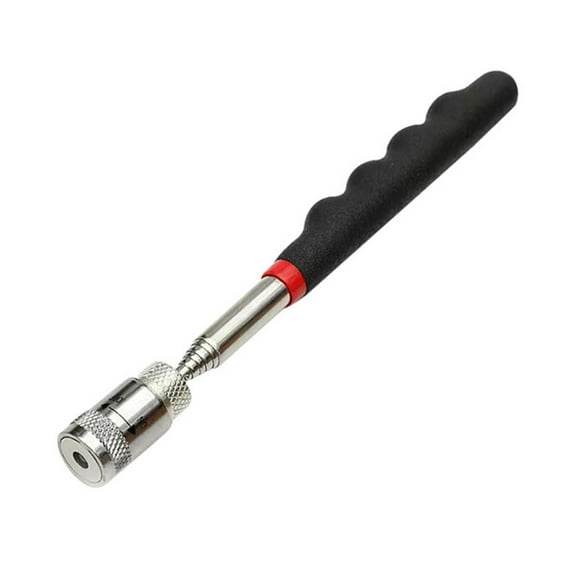 Auto Repair Tool with LED Light Retractable Strong Suction Comfortable Grip Pen Style Pocket Clip Magnetic Bar Auto Repair