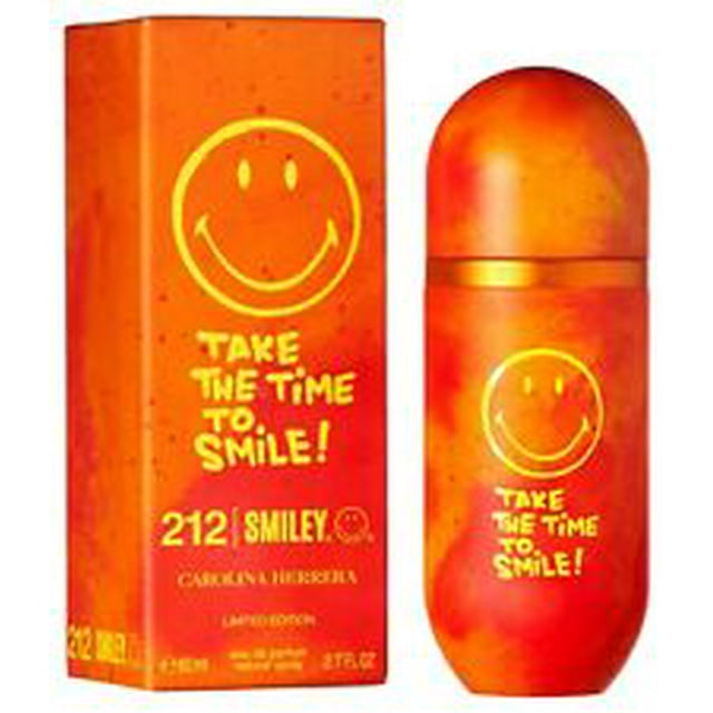 Carolina Herrera 212 Smiley take the time to smile eau de parfum 80 ml. Mujer
