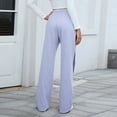 thumbnail image 7 of BRDFRL Y2K Vintage Track Pants Women Low Waist Side Striped Drawstring Straight Leg Loose Fit Joggers Gray S, 7 of 7