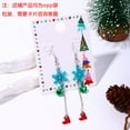 thumbnail image 3 of Sdmnsg-T 9 Pairs Christmas Earrings for Women Christmas Drop Dangle Earrings Set Christmas Tree Holiday Earrings Hook Earrings Party Jewelry Christmas Gifts, 3 of 31