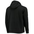thumbnail image 4 of Men's Dunbrooke Black Carolina Panthers Shag Tri-Blend Full-Zip Raglan Hoodie, 4 of 4