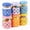 Color Set 1 With Silicone Sleeve - 16OZ, variant on stusgo 2 Pack Glass Overnight Oats Containers with Lids & Spoons, 20oz Leakproof Meal Prep Jars for Yogurt, Granola, Salad, Portable & Dishwasher Safe