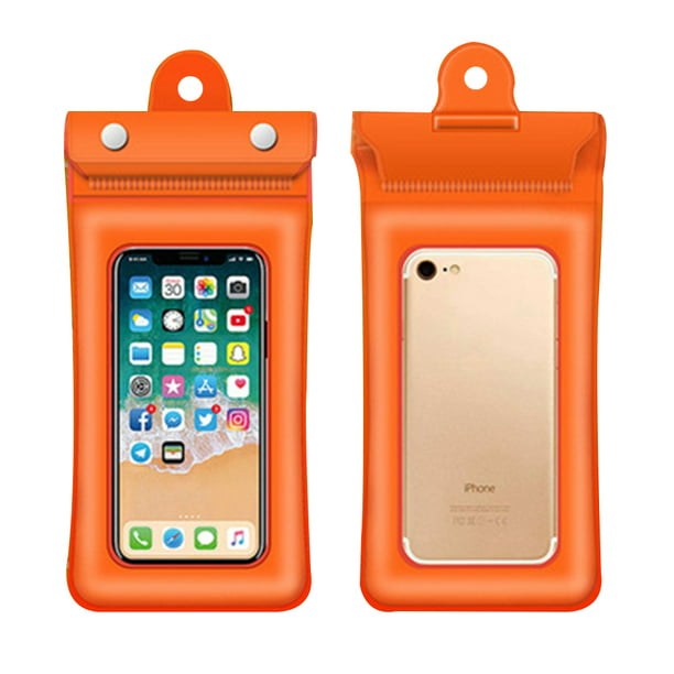 Floating Waterproof Phone Bag,Floatable Phone Pouch Holder Case with Lanyard  Armband Compatible 
