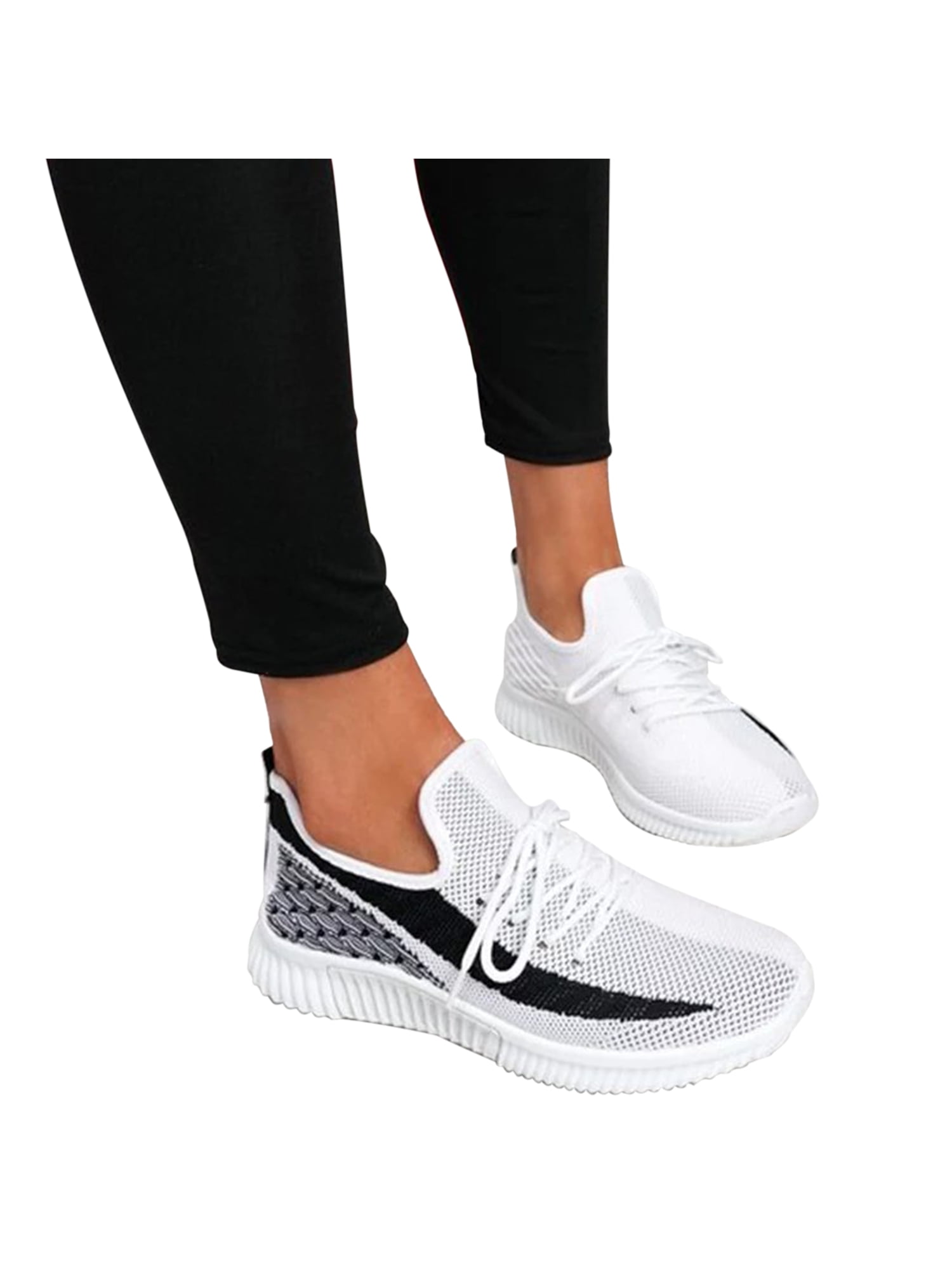 womens Trainers Sneakers Breathable Sport Running Shoes Lightweight Gym Shoes 