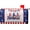 God Bless Usa01, variant on American Flag 4Th of July Mailbox Covers Magnetic Standard Size 18"X21" God Bless The USA Magnetic Waterproof Mailbox Wraps Post Letter Box Cover for Home Garden Yard Outside