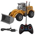 thumbnail image 4 of Vehículo De Construcción De Cargador Frontal RC, Tractor De Construcción De Cargador Frontal RC Ligero, Regalos De Vacaciones Amarillos Regalos De Cumpleaños Para Niños OTVIAP RC Earthmover, 4 of 8