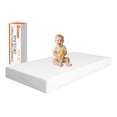 thumbnail image 1 of Colchon De Cuna Memory Foam 140 X 95 x 15 Cm Extra Grande Hipoalergénico Antibacterial 35 Kg Caja Blick Color Blanco, 1 of 8