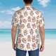 thumbnail image 4 of Fotbe Farm Cow Animal Camisa Hawaiana para Hombre Unisex – Camisa Casual de Verano con Botones de Manga Corta de Algodón y Lino,Medium, 4 of 7