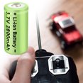 thumbnail image 1 of Helicopter Battery, Button Top 16340 Rechargeable Battery 3.7V 2800mAH High Capacity, Toys, 1 of 6