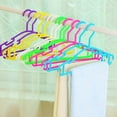 thumbnail image 6 of Willstar 10Pcs Children's Plastic Coat Hangers Non Slip Shoulder Notches Clothes Hangers for Kids Baby Clothing, 6 of 9