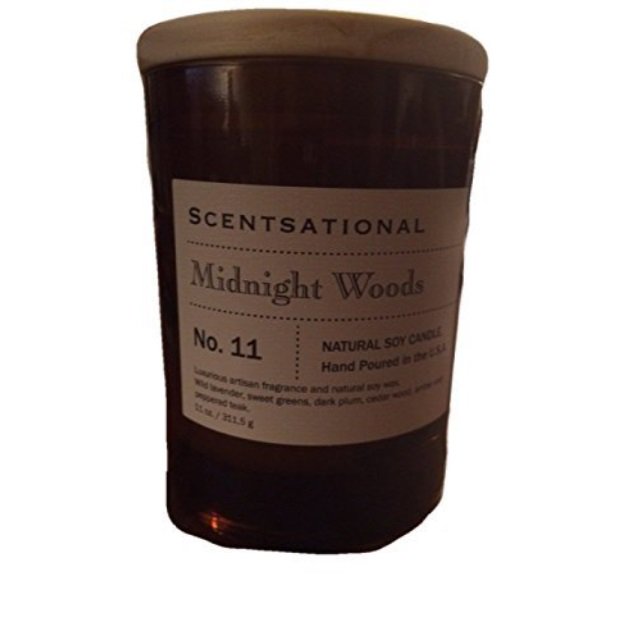 Scentsational scentsational candle midnight woods number 11 (man