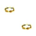 thumbnail image 3 of Jumpingount Cinta Flores Hojas Diadema Damas Festival Niñas Nupcial Accesorios para el cabello Tocado hecho a mano Guirnalda Guirnalda Type4 NO4, 3 of 6