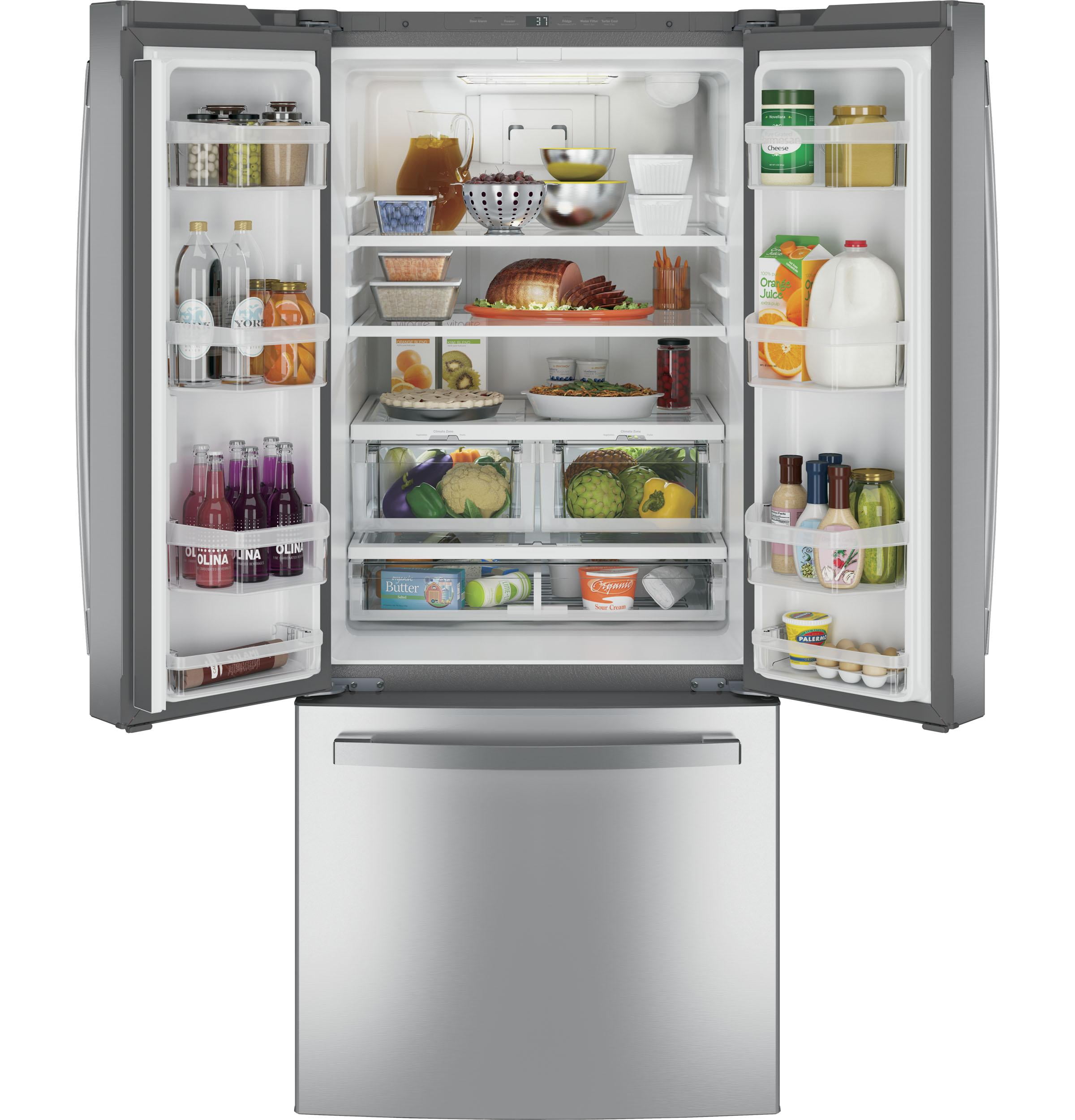 GNE21FYKFS 20.8 Cu. Ft. French-Door Refrigerator