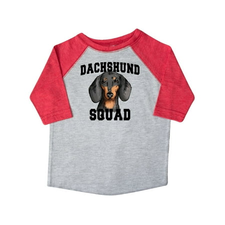 

Inktastic Dog Dachshund Squad Gift Toddler Boy or Toddler Girl T-Shirt