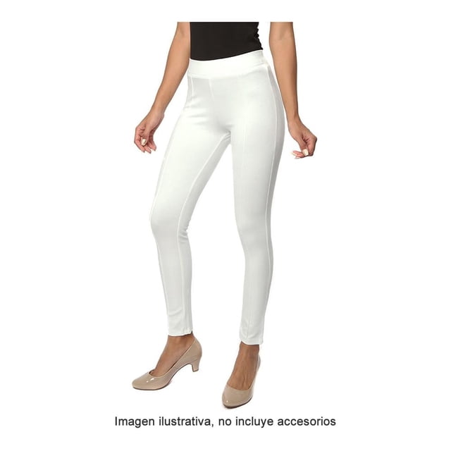 Legging George Talla M con Alforza al Frente Hueso