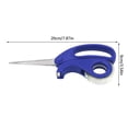 thumbnail image 1 of JJKBVCLO Scissors And Integrated Transparent Tape Dispenser Desktop Tape Dispenser Multifunctional Paper Roll Cutter Multifunctional Paper Roll Cutter, 1 of 8
