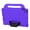 Purple, variant on EVA Case for iPad 7th/8th/9th Generation, Portable Shockproof Cover with Bulit-in Stand & Pencil Holder & Hand/Shoulder Strap