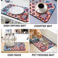 thumbnail image 4 of Maximize Kitchen Functionality Mexican Coffee Mat Super Absorbent Diatom Mud Dish Drying Pad Large 19.5x12in, Coffee Drying Mat Makes Cleaning Easy and Quick, 4 of 7
