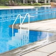 Pool Ladder Heavy-Duty Safety Step for Above Ground Pools Stair Entry ...