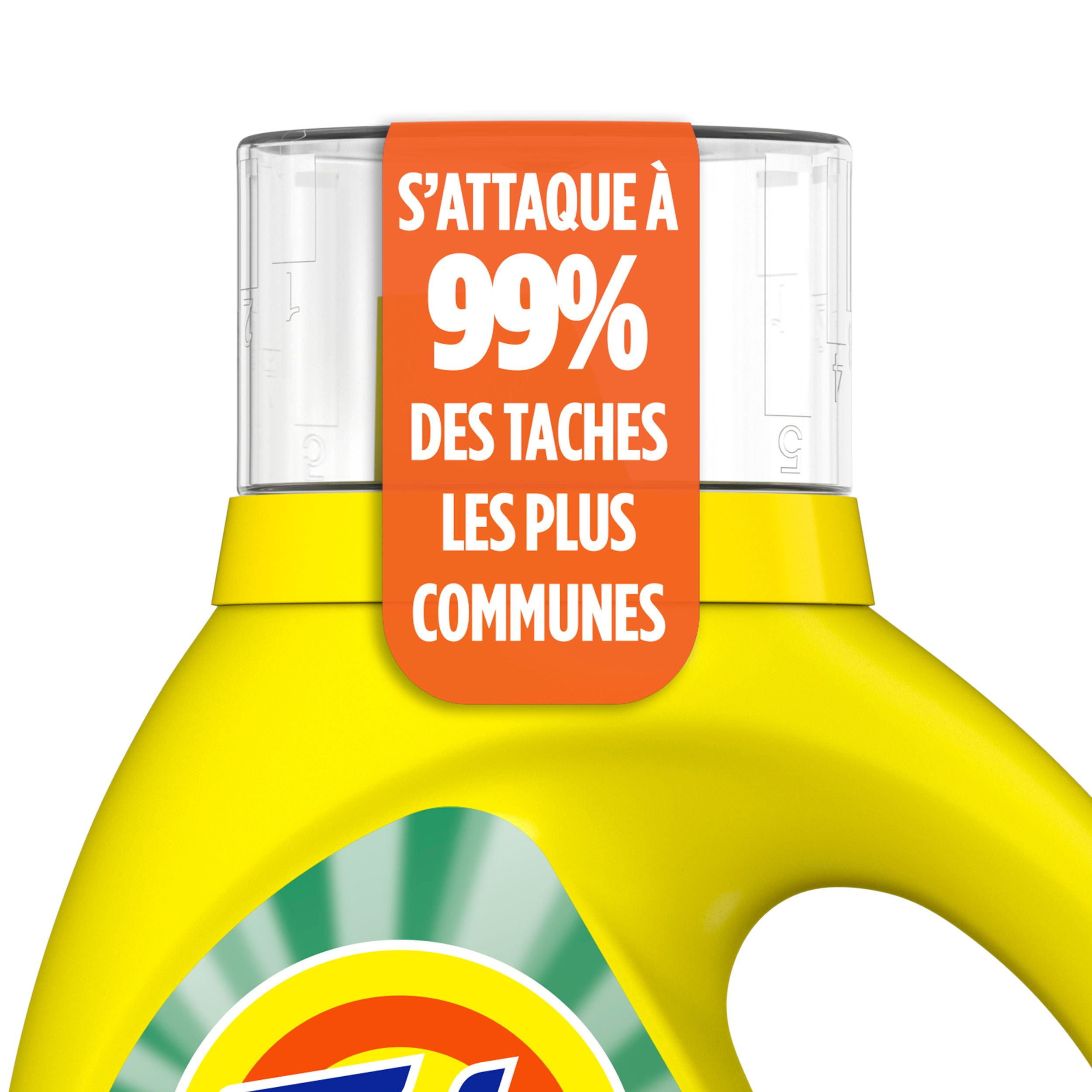 Détergent à lessive liquide Tide Simply Tout-en-un, parfum Aube fraîche, 24 brassées, 946 mL