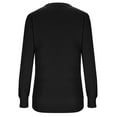 thumbnail image 5 of MESSUEN Pull Over Sweaters Womens Winter Sweaters for Women Long Sleeve Undershirt for Women Warm Sweaters for Women Winter Long Sleeves Tops for Women's Pullover Sweaters Black 2XL, 5 of 5