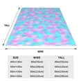 thumbnail image 3 of Balery Purple Dragon Scales Manta de Felpa Suave y Acogedora – Cobija de Franela Aterciopelada para Cama, Lavable y Cálida para Sofá, Mascotas, Transpirable-50"x40", 3 of 7