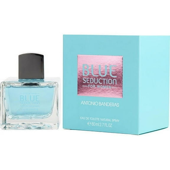 Blue Seduction Eau De Toilette 2.7 Oz Antonio Banderas Women's Perfume