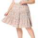 thumbnail image 1 of Faldas de talgrande pamujer Falmidi plisacon dobladillo con volantes y cintualelásticon estampado floral RoXXL, 1 of 5