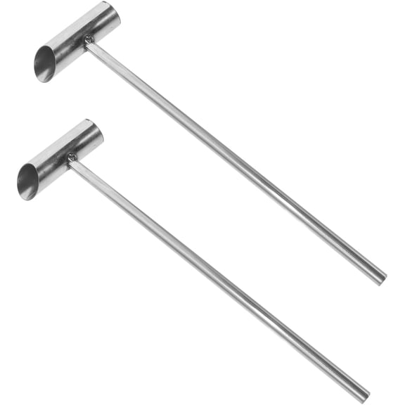 Stainless Steel Marshmallow Sugar Scoop 12.6 Inch Long Handle Convenient Sugar Spoon for Cotton Candy Machine and Kitchen Use