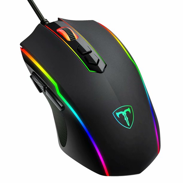 VicTsing Gaming Mouse Wired, 8 Programmable Buttons, Chroma RGB Backlit