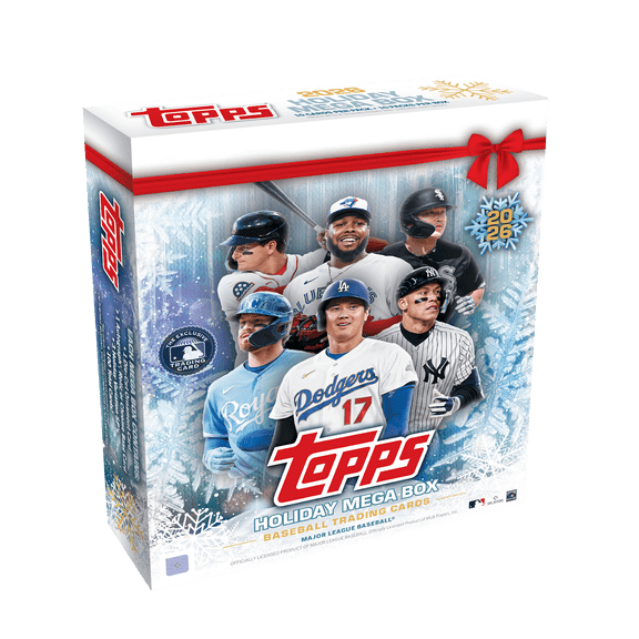 Collectible 2026 Topps Holiday Baseball - Factory Sealed - Mega Box