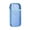 Blue, variant on TUITOONM Slim Vertical Mesh Pencil Pouch Front Slip Pocket Dual Tone Trim Zipper Clear Storage for Office Artist Travel Makeup for Adult Users