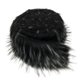 thumbnail image 5 of Cortes peludos, costura, adornos, artesanías, tela artificial para decoración del hogar, asiento negro, 5 of 9